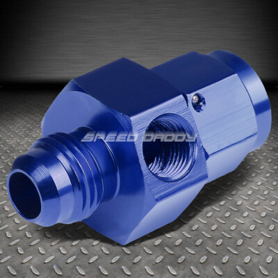 6AN AN6 AN-6 РАЗЪЕМНЫЙ РАЗЪЕМ ДЛЯ РАЗЪЕМОВ ТИПА МУЖЧИНА-ЖЕНЩИНА 1/8 NPT, СИНИЙ АЛЮМИНИЕВЫЙ ПЕРЕХОДНИК ДЛЯ ФИТИНГОВ