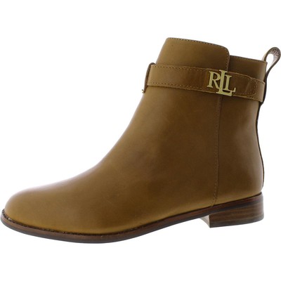 Женские ботильоны BRIELE коричневого цвета Lauren Ralph Lauren 5.5 среднего размера (B,M) BHFO 7804