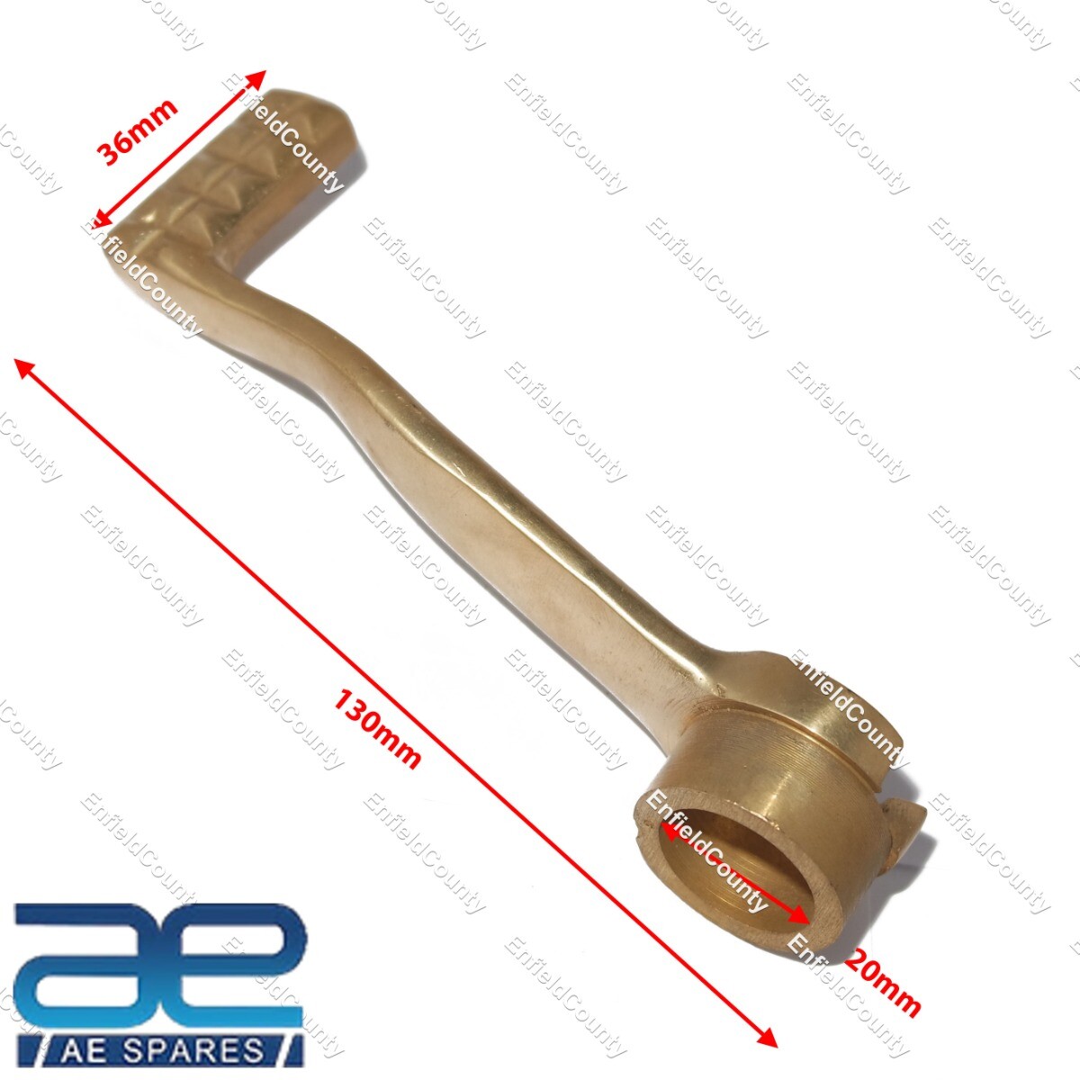 Neutral Lever Pure Brass For Royal Enfield 350 Classic Electra Motorcycle  