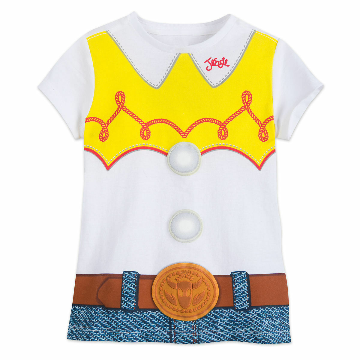NWT Disney Store Jessie Costume T-shirt Tee Top Girls Toy