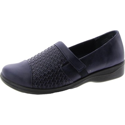 Повседневные мокасины Easy Street Womens Destiny темно-синего цвета, узкие (AA, N) BHFO 6666
