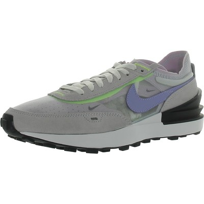 Женские замшевые кроссовки для фитнеса Nike Womens Waffle One Кроссовки для бега BHFO 9692