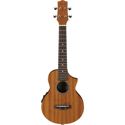 Ibanez UEW5E Концертная укулеле Акустическая электрогитара, открытые поры