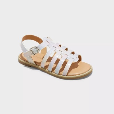 Toddler Shanel Fisherman Sandals - White - Cat & Jack