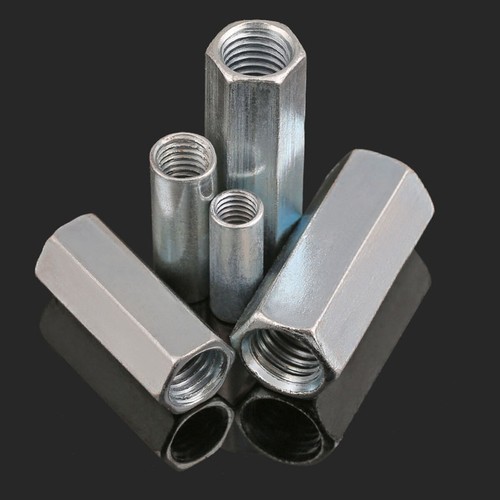 12 Stück M8 Kupplungsmutter Verbindungsmuttern 12x30mm Edelstahl Stabmutter Gewindemuffe Langmutter