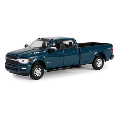 1/64 2023 Ram 2500 Bighorn, Patriot Blue Pearl, Showroom Floor Series 5 68050-A