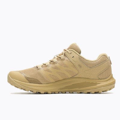 Pre-owned Merrell Work Men's Nova 3 Tactical Shoe Dark Coyote - J005045