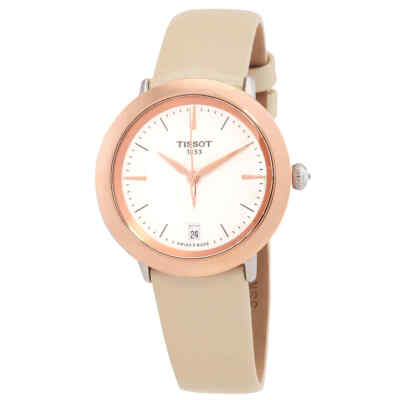 Pre-owned Tissot T-gold Quartz Ladies Watch T929.210.46.261.00