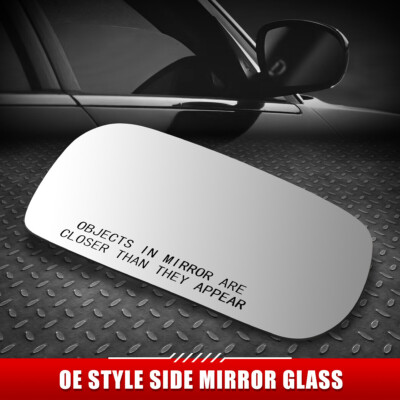 ДЛЯ 92-96 HONDA PRELUDE OE STYLE ПРАВОЕ ЗЕРКАЛО СО СТОРОНЫ ПАССАЖИРА ВЫПУКЛАЯ СТЕКЛЯННАЯ ЛИНЗА