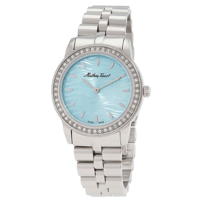 Женские часы Mathey-Tissot Artemis Quartz с синим циферблатом D10860AQBU