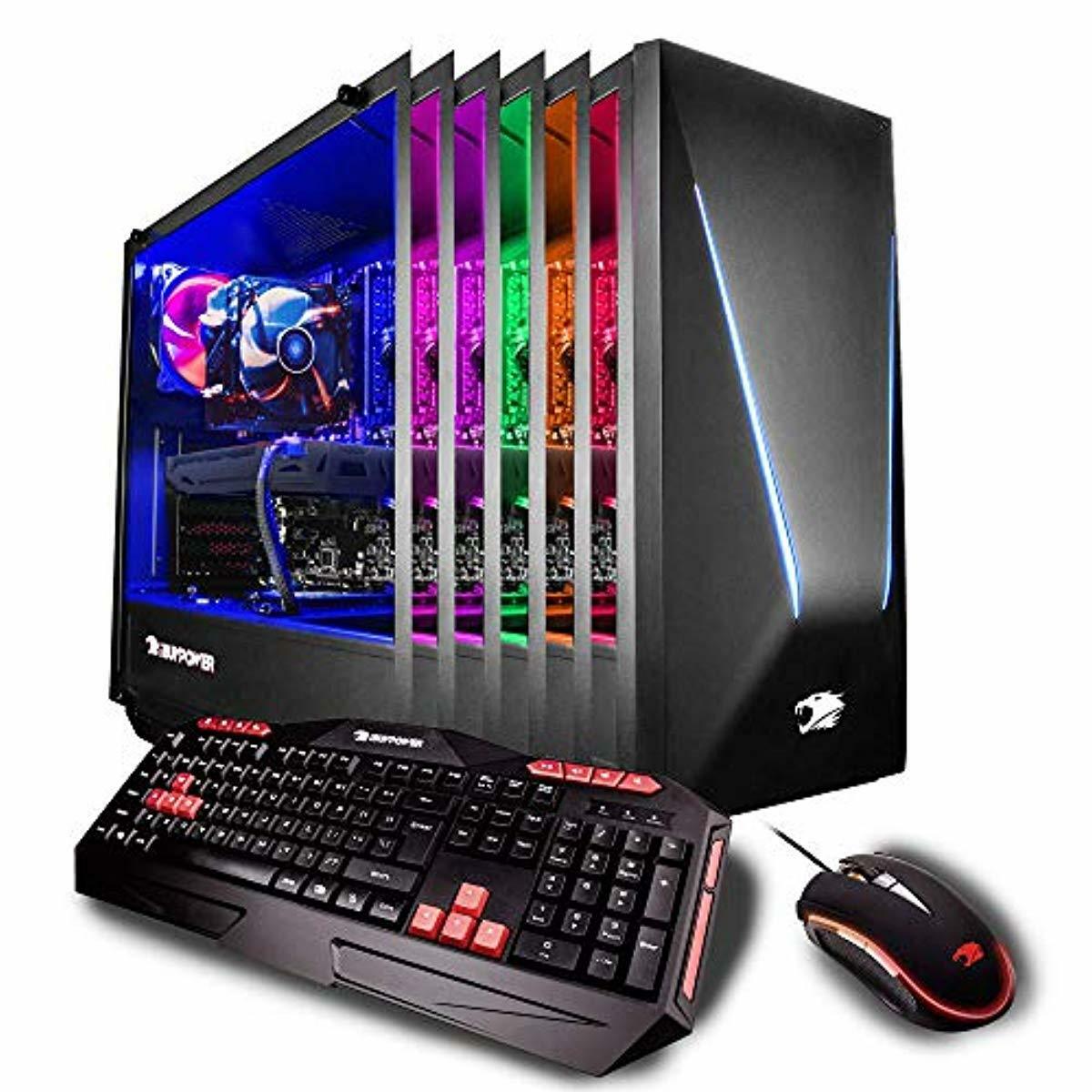 Ibuypower Pro Gaming Pc Computer Desktop Intel I5 9600k 6 Core 3 7
