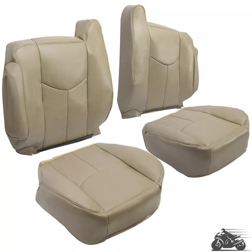 Кожаный чехол для сидений водителя и пассажира 03 04 05 06 Chevy Silverado БЕЗ подлокотника