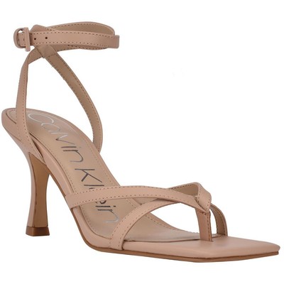 Женские повседневные туфли Calvin Klein Montel бежевого цвета на каблуке 7,5 см (B,M) BHFO 5897