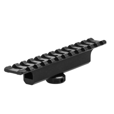 Picatinny/Weaver Detachable CarryHandle Mount,3 Adjustable Lock Position,12Slots