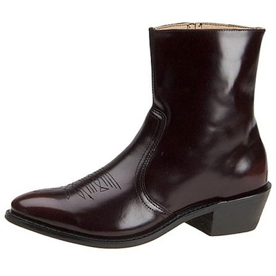 

Leather Classics Mens 1198 Brown Cowboy, Western Boots 8 Extra Wide (EEE) 5319, Burgundy