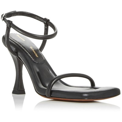 

Женские черные сандалии с ремешками Proenza Schouler 37.5 Medium (B, M) BHFO 3337, Черный, PS36021A