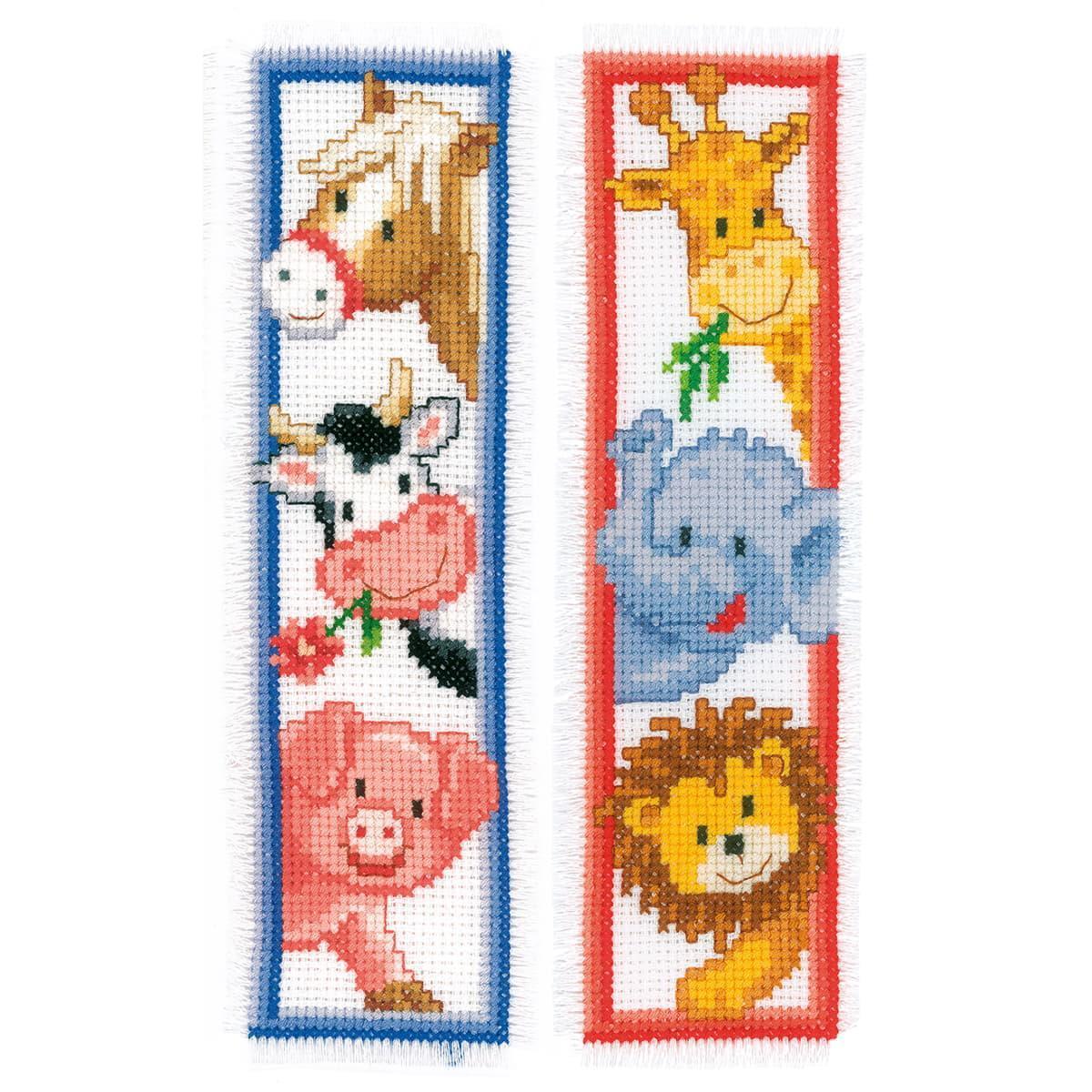 Vervaco bookmark counted cross stitch kit 