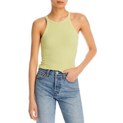 

Женская майка в рубчик с высоким воротом ATM BHFO 2245