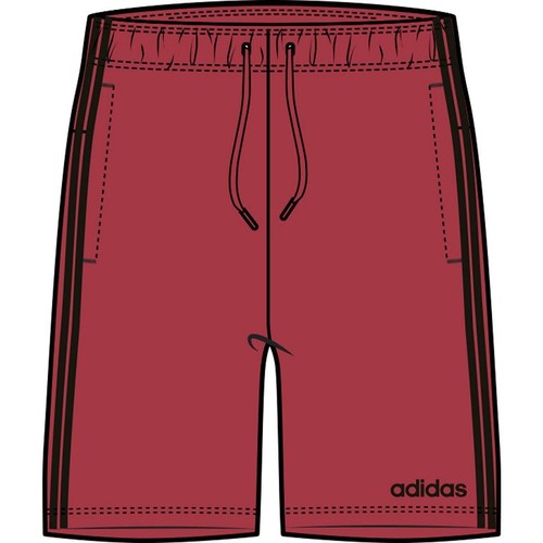 

[GH7857] Мужские шорты Adidas Essentials с 3 полосками, Красный