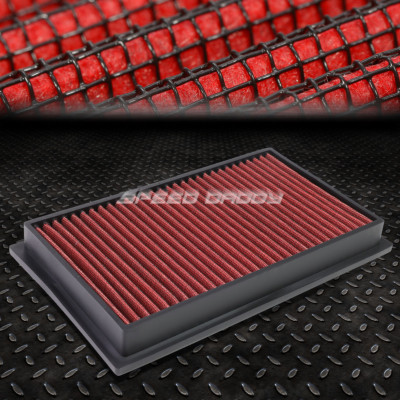 ДЛЯ NISSAN/INFINITI/SCION КРАСНАЯ МНОГОРАЗОВАЯ/МОЮЩАЯСЯ ПАНЕЛЬ ВОЗДУШНОГО ФИЛЬТРА
