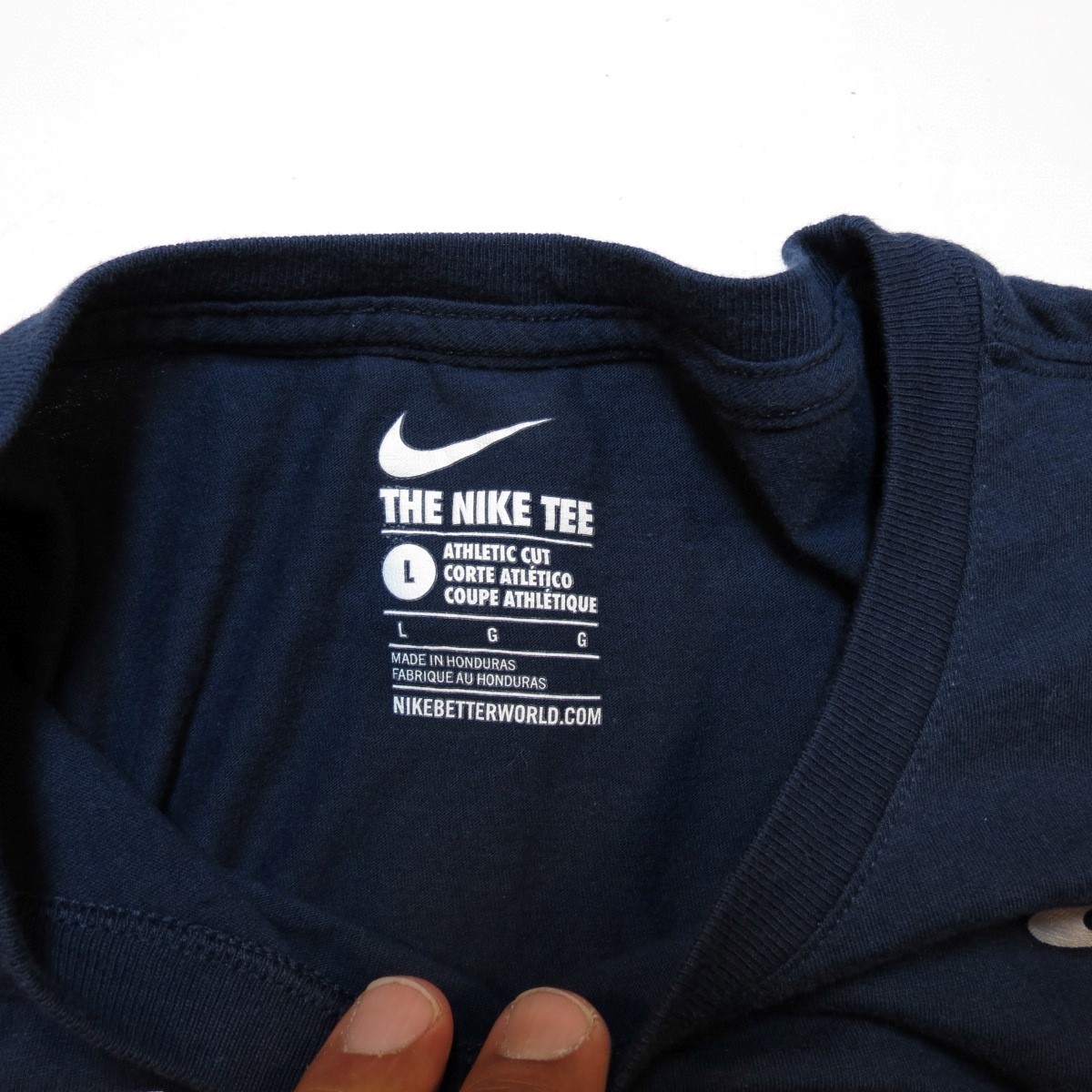 the nike tee athletic cut corte atletico
