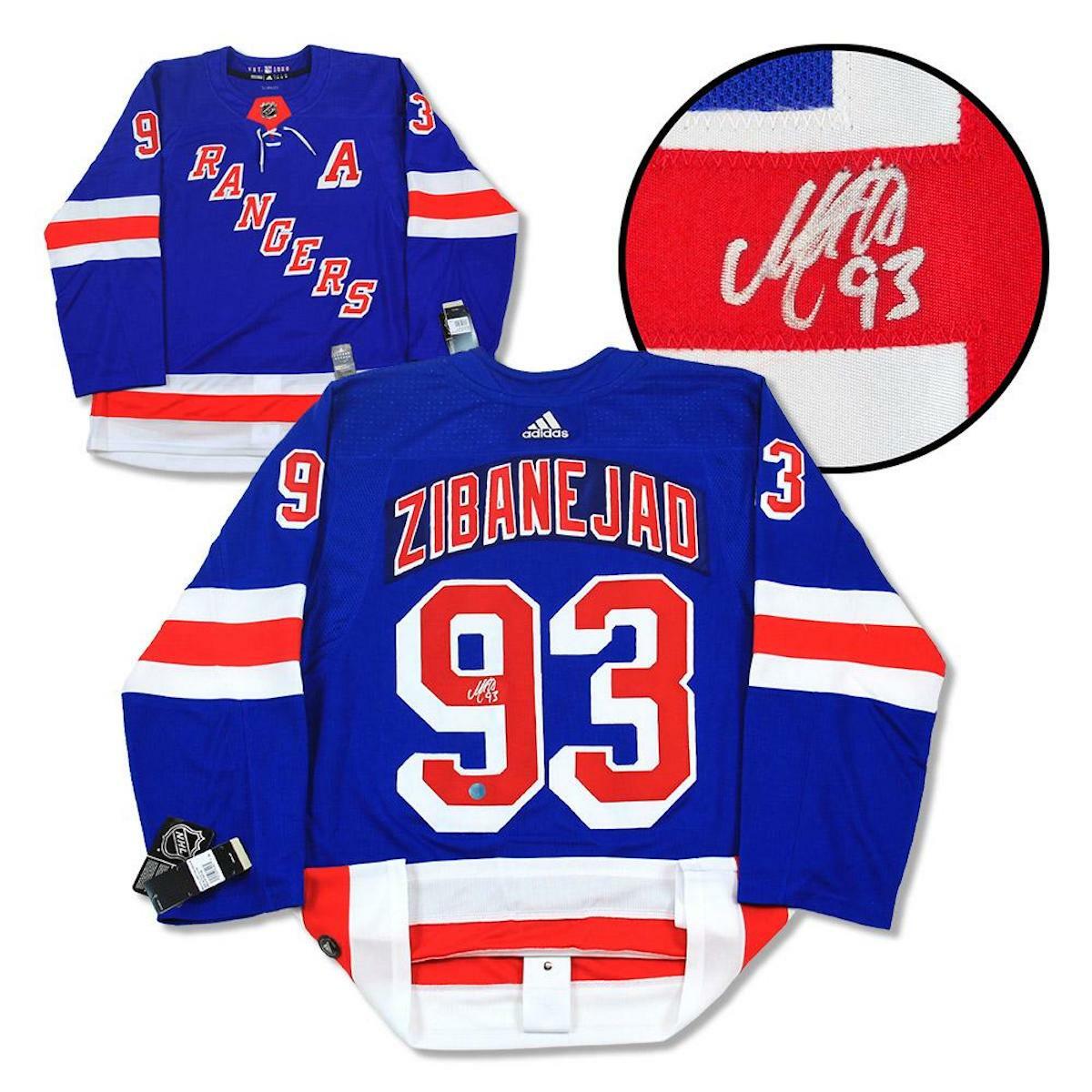zibanejad rangers jersey
