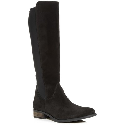 

Paul Green Женские черные кожаные ботинки до середины икры Shoes 3 Medium (B,M) BHFO 1204, Черный, 25412