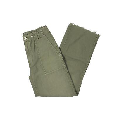 Женские укороченные брюки-чиносы с высокой посадкой Rag & Bone BHFO 0715