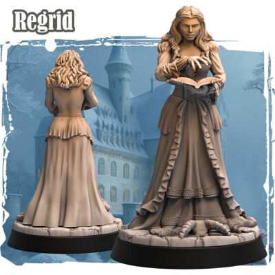 Regrid - Human Wizard | Haito - Amazing Adventures | D&D Miniature 32mm