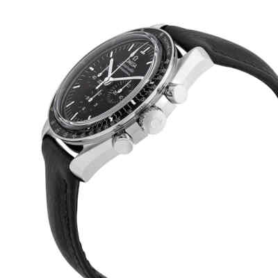 Pre-owned Omega Speedmaster Chronograph Hand Wind Black Dial Men's Watch 31032425001002