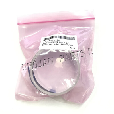 2X C7769-60305 Trailing Cable 24'' fit for HP DesignJet 500 510 800 500PS 800PS