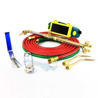 Portable Professional Oxygen Acetylene Oxy Welding Cutting Weld Torch Tank Kit