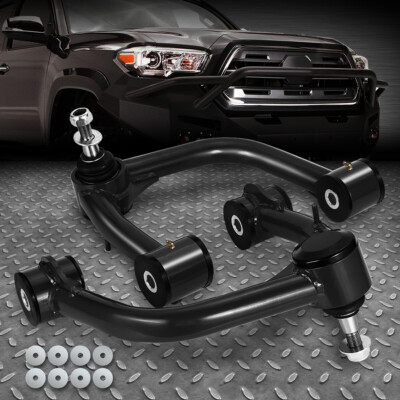 Для 05-24 Toyota Tacoma 4WD Steel 2-4 Комплект передних верхних рычагов управления с подъемом Черный