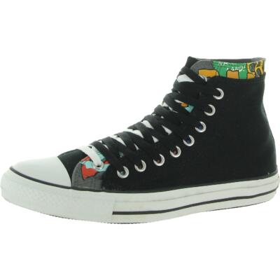 Мужские повседневные и модные кроссовки Converse Sci Fi Hi Black 9 Medium (D) BHFO 1236