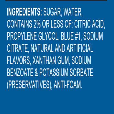 Hypothermias BLUEBERRY Flavor Syrup 🍧 Snow Cone machine Shaved Ice Syrup GALLON