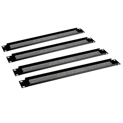 Four Pack Penn Elcom R1286/1UVK Perforated Rack Panel 1U