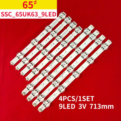 New LED strips for TV 65UK63 NC650DQG-ABGX5 TV 65UM7100PLA 65UK6340PTF 65UM7100