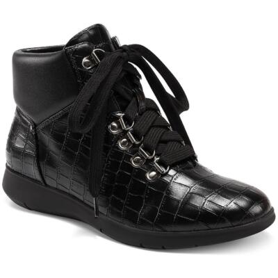 Женские ботинки Aerosoles Frankie Black Combat на шнуровке 8 Medium (B,M) BHFO 1079