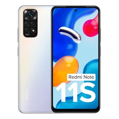 Redmi Note 11S (Polar White, 6GB RAM, 64GB Storage)|108MP AI Quad Camera