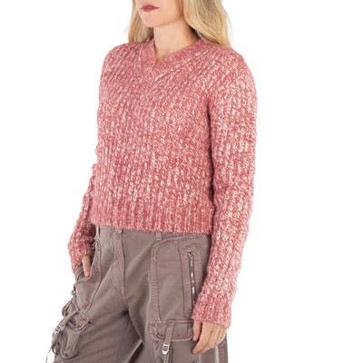 Pre-owned Acne Studios Off White/multi Wool Blender Jumper