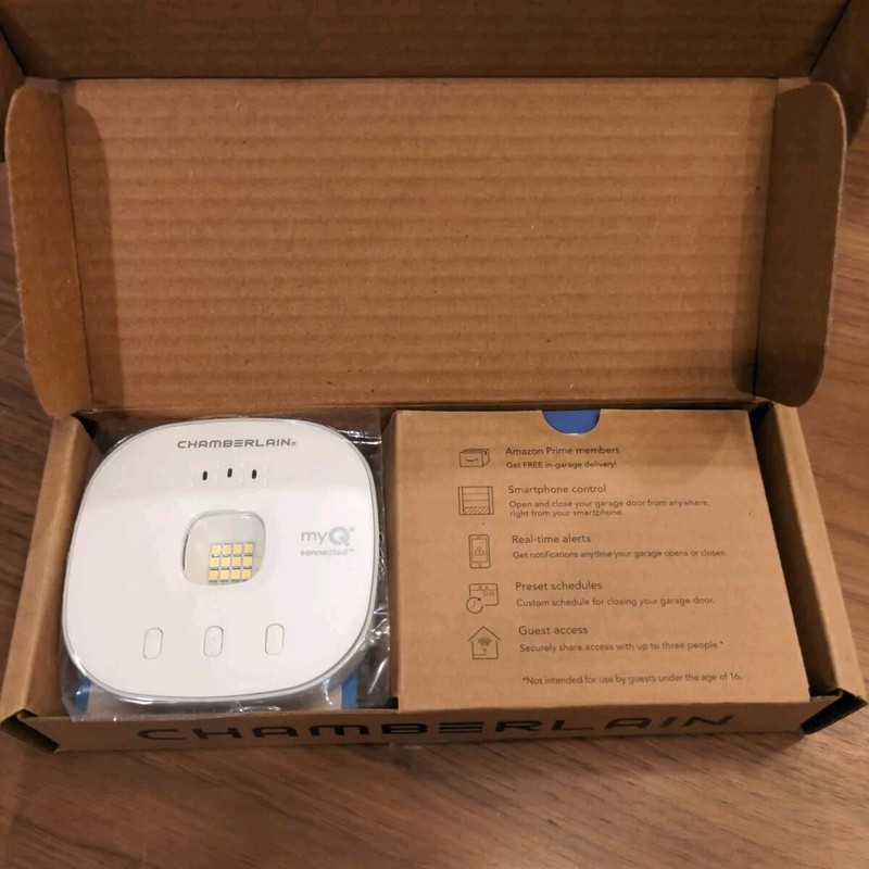 Chamberlain MyQ Wireless Smart Garage Hub and Controller - White