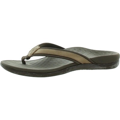 Vionic Womens 44 Tide ll Bronze Slide Sandals Flats 5 Medium (B,M) BHFO 2085