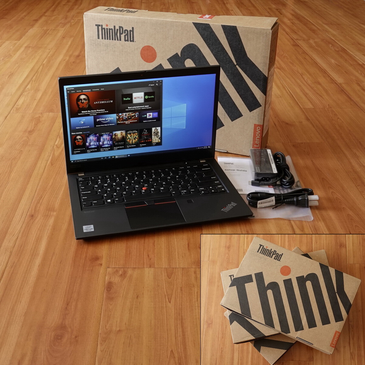 New Lenovo ThinkPad T14 Laptop i510310U 8GB 14" FHD 1920x1080 256GB