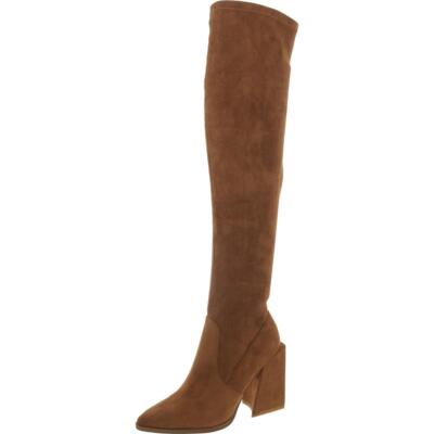 Женские сапоги выше колена из прочной искусственной замши Steve Madden, BHFO 0236