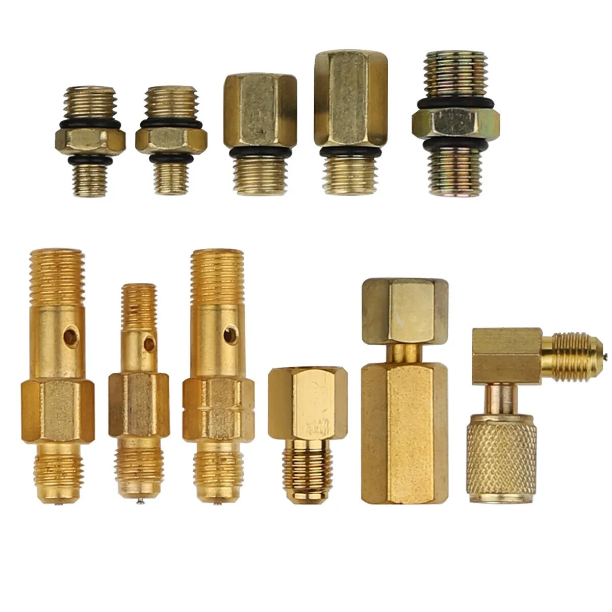 Fuel Injection Pump Pressure Tester Manometer Gauge Kit System Test Set -140 PSI