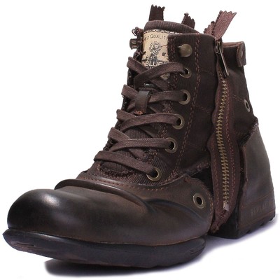 Pre-owned Replay Clutch  Clutch Dk Bro Boot In Dark Brown Size Us 6 - 12