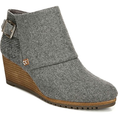 Женская обувь Dr. Scholls на танкетке из искусственной замши, ботильоны-пинетки BHFO 9563