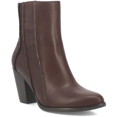 Женские ботильоны Code West Lingo Brown 7.5 Medium (B,M) BHFO 5212