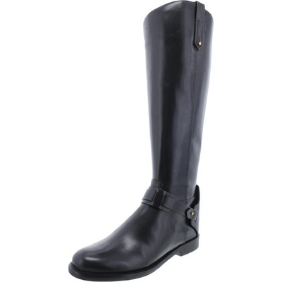 Женские кожаные сапоги до колен Tory Burch Colton Riding Tall High Boots BHFO 9611