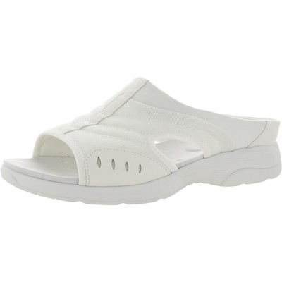Женские босоножки-горки Easy Spirit Womens Traciee 2 белые, шириной 10 см (C, D, W) BHFO 4435